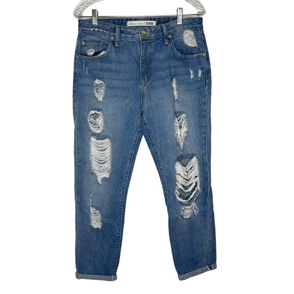 Lovers and Friends Denim Distressed Ripped Jeans Size 28 Women’s - Picture 1 of 13
